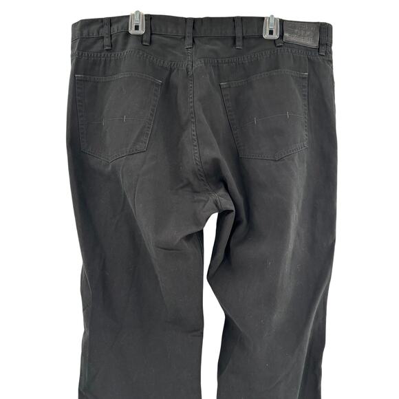 Polo Ralph Lauren 44B x32 Black 5 Pocket Design Jeans - Picture 7 of 7